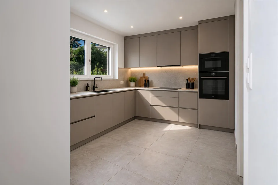 Erstbezug mit Garten – stilvolle 3.5-Zimmer-Wohnung in Rombach – Foto 4 von 14