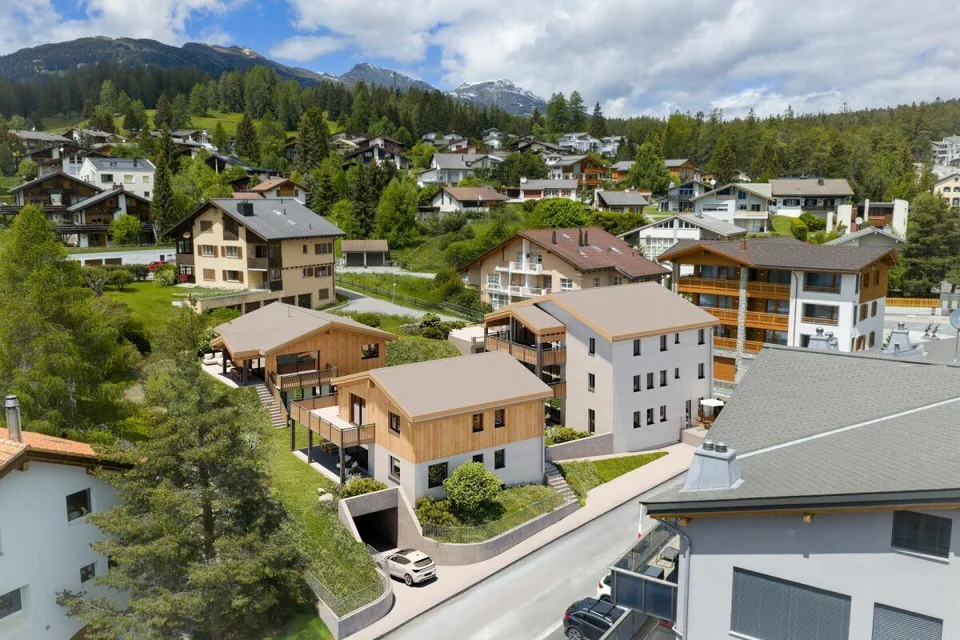 4.5-Zimmer Neubau-Gartenwohnung in der Ferienregion Lenzerheide – Foto 8 von 13