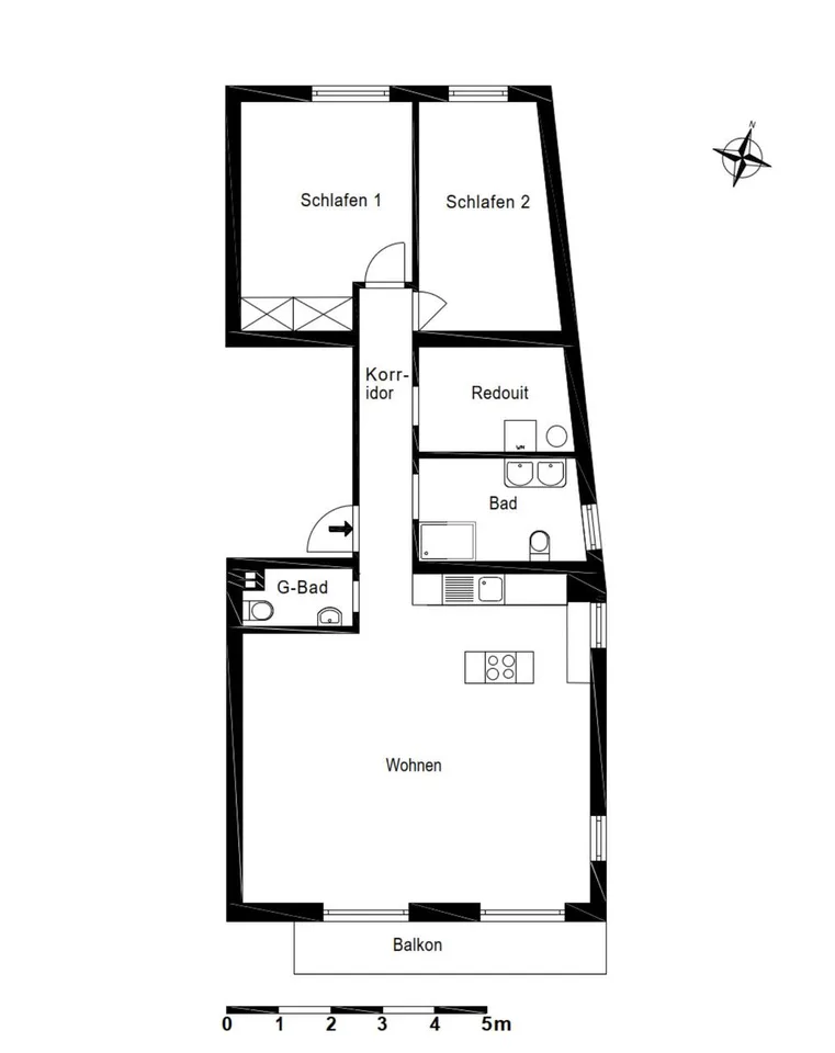 Appartamento completamente ristrutturato con vista lago a Ponte Tresa – Foto 13 von 13
