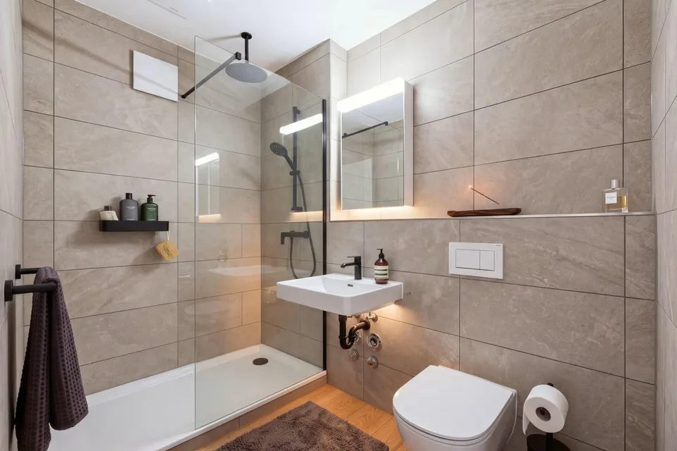 Urban wohnen in Basel moderne 2-Zimmer-Wohnung mit Balkon – Foto 5 von 5