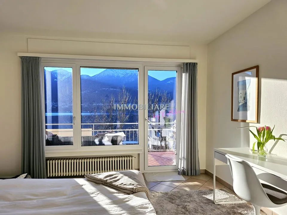 Ihr Logenplatz am Lago Maggiore: Attika mit Hallenbad und Kamin – foto 6 di 22