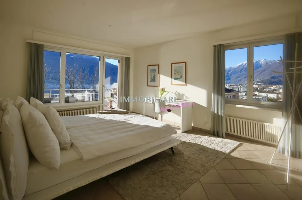 Ihr Logenplatz am Lago Maggiore: Attika mit Hallenbad und Kamin – foto 10 di 22