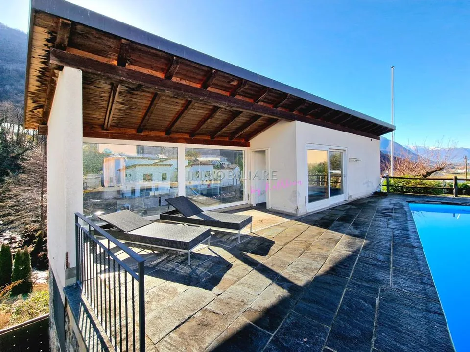 Villa mit Pool und grossem Garten, für Tiere geeignet, auch zum Bauen – photo 10 sur 15