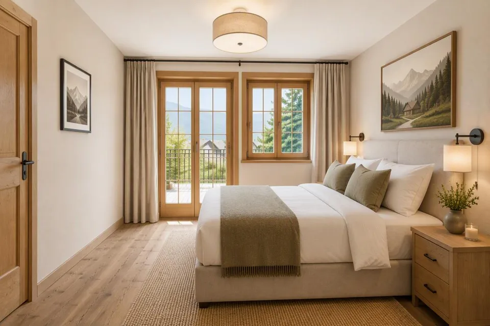 Wohnen mit Aussicht - Exklusive 4.5-Zimmerwohnung im Chalet Nagano – Foto 16 von 26