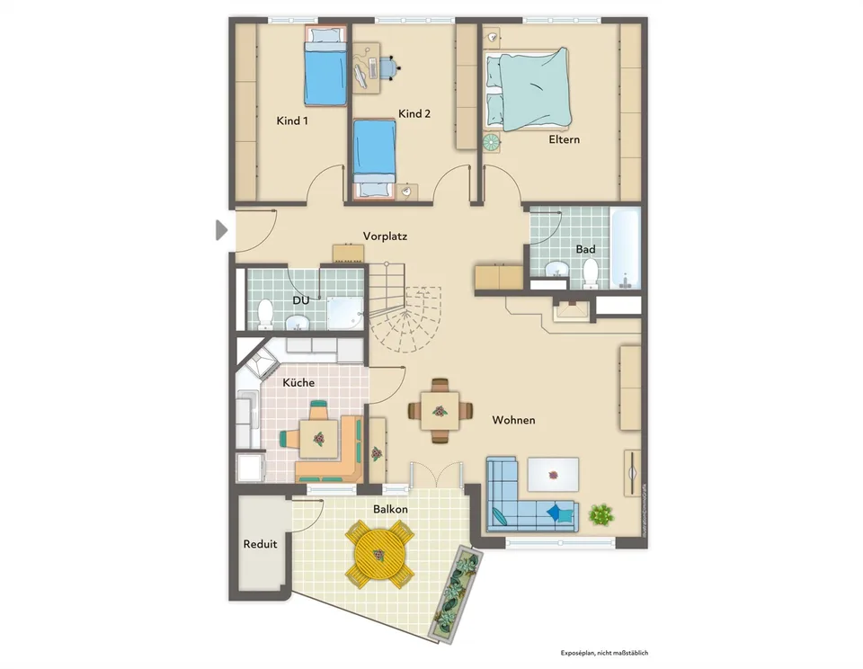 "Maisonette-Dachwohnung - Neuenegg" – Foto 13 von 14