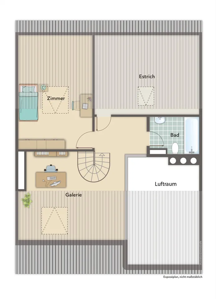 "Maisonette-Dachwohnung - Neuenegg" – Foto 14 von 14