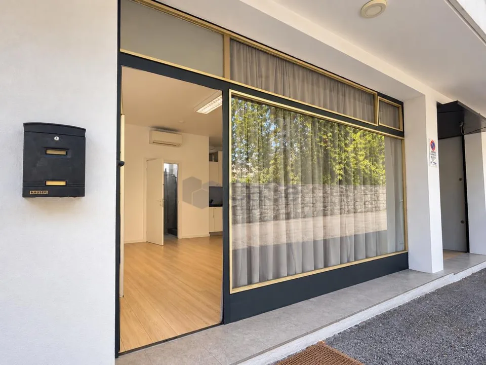 LUGANO VILLA SASSA - VETRINA COMMERCIALE CON POSTI AUTO – Foto 9 von 11