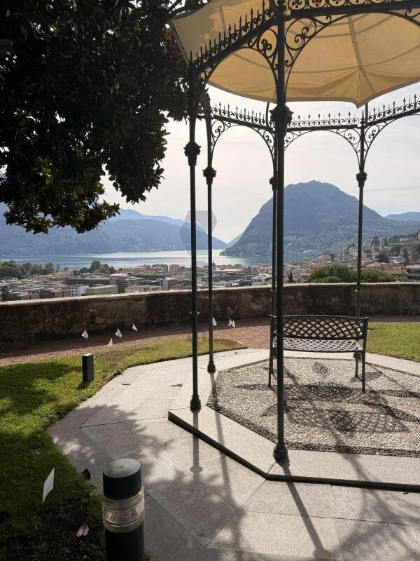 LUGANO VILLA SASSA - VETRINA COMMERCIALE CON POSTI AUTO – Foto 11 von 11
