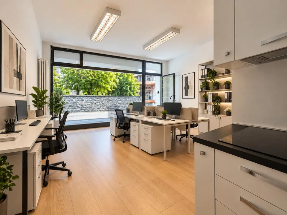 LUGANO VILLA SASSA - VETRINA COMMERCIALE CON POSTI AUTO – Foto 4 von 11