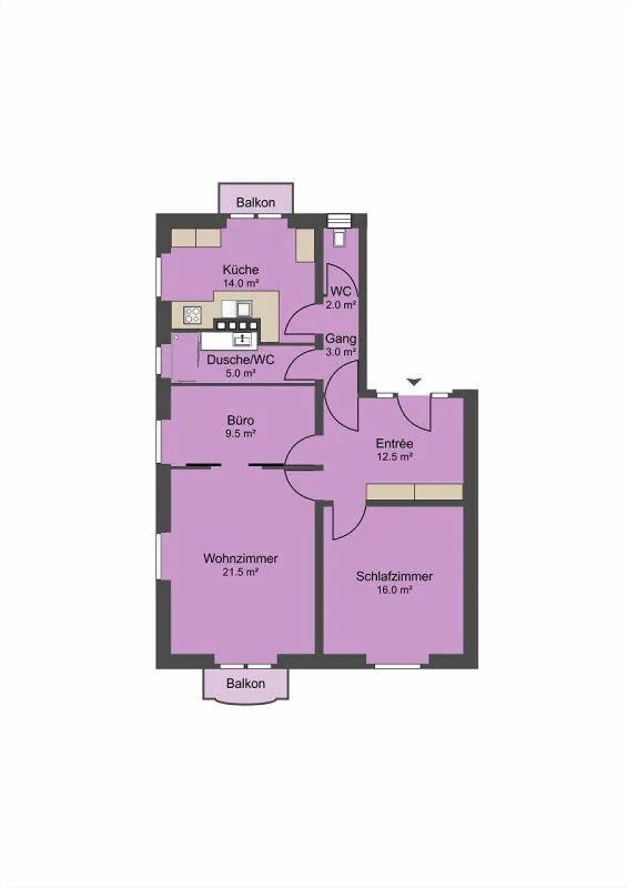 Renovated 3-room apartment with Art Nouveau charm! – photo 8 of 10
