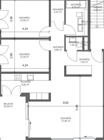 Grosszügige Wohnung mit Wintergarten in Lachen SZ! – Foto 10 von 10