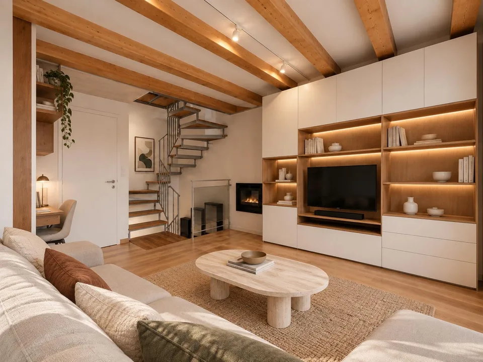 Splendida casa ristrutturata nel nucleo Melide con 4.5 locali – photo 4 of 13