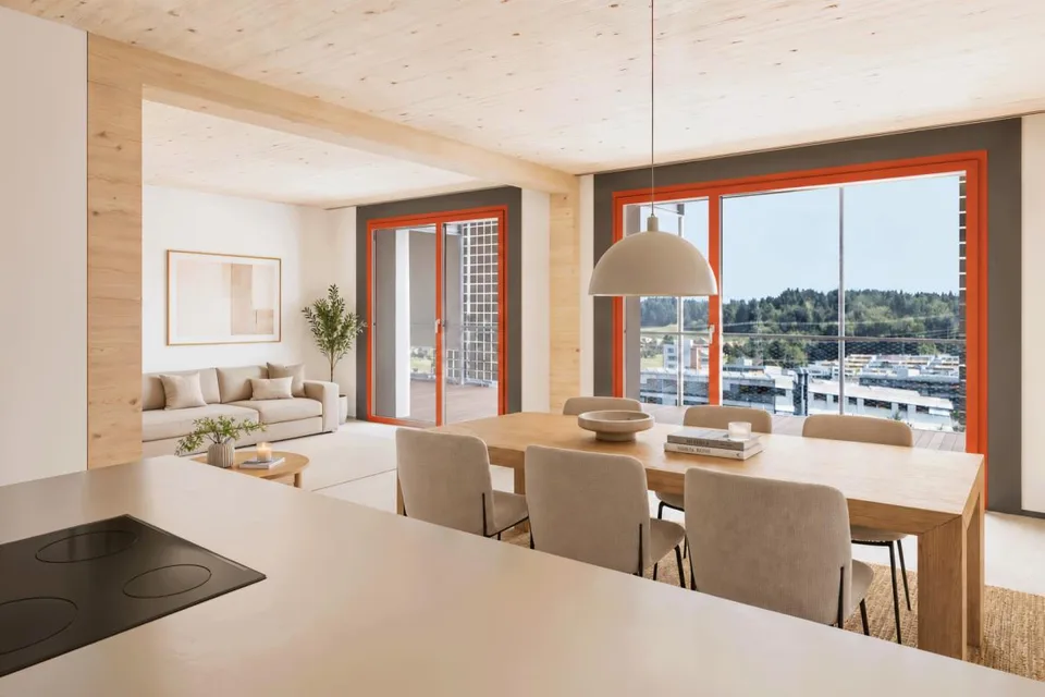 Erstvermietung: Moderne 4.5-Zimmer Maisonette-Wohnung – photo 2 of 3