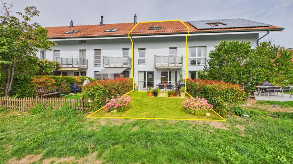 Sehr gepflegtes Reihenhaus mit freiem Blick ins Grüne – photo 15 sur 15
