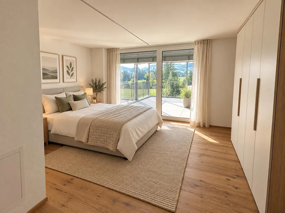 Erstbezug, moderne, grosszügige 4.5 Zi.-Wohnung, grosser Balkon (32m2) – Foto 10 von 11