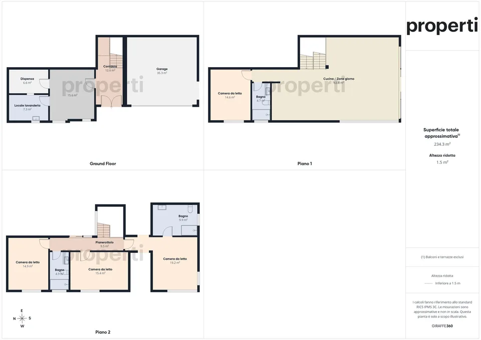 Villa contemporanea con ampi spazi, giardino e doppio garage – foto 14 di 28