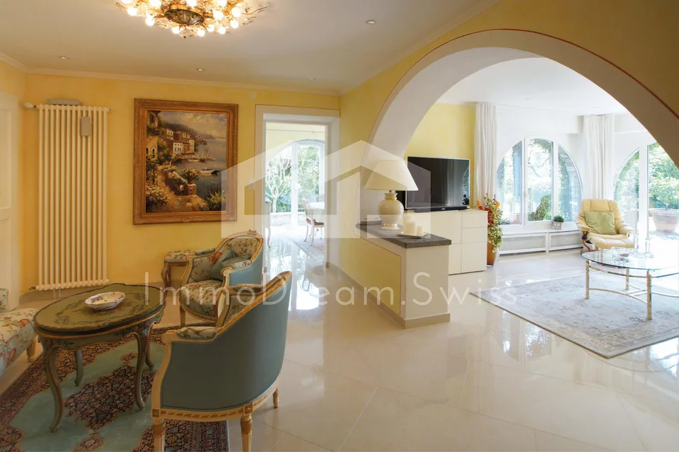 Ascona: 6.5 Zi. Villa mit Pool, Gartenanlage und 2.Wohnsitz – Foto 4 von 13