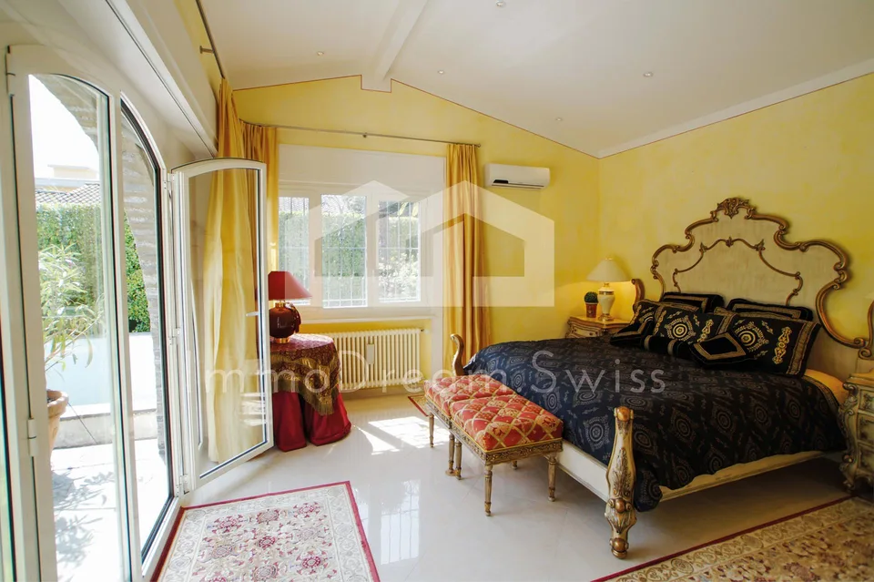 Ascona: 6.5 Zi. Villa mit Pool, Gartenanlage und 2.Wohnsitz – Foto 12 von 13