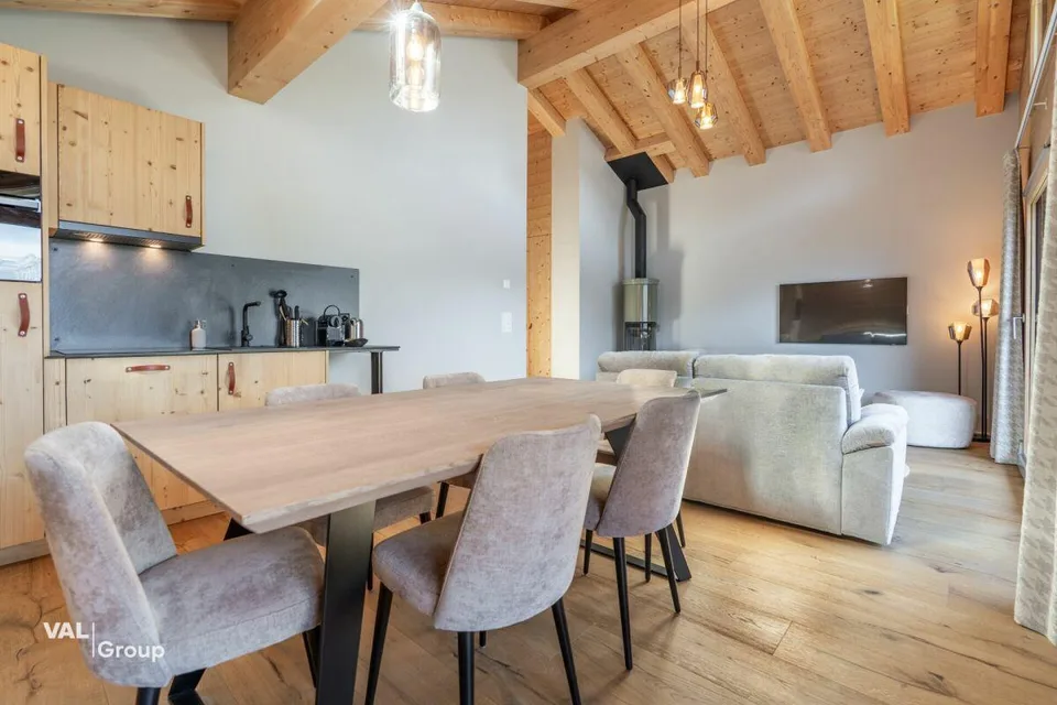 Penthouse 4.5 Zimmer Ski-in/Ski-out im Herzen der 4 Täler – Foto 3 von 21