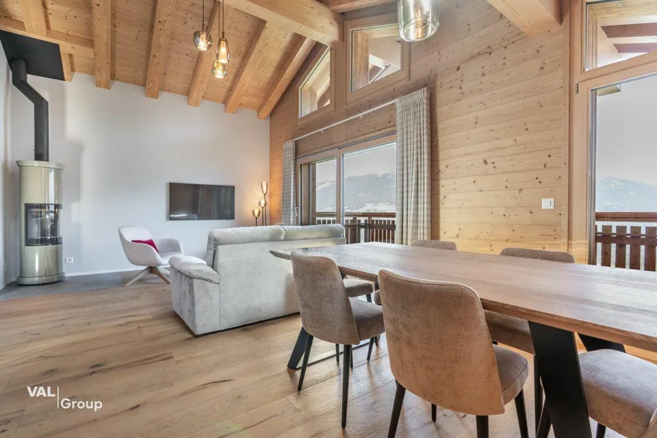 Penthouse 4.5 Zimmer Ski-in/Ski-out im Herzen der 4 Täler – Foto 2 von 21