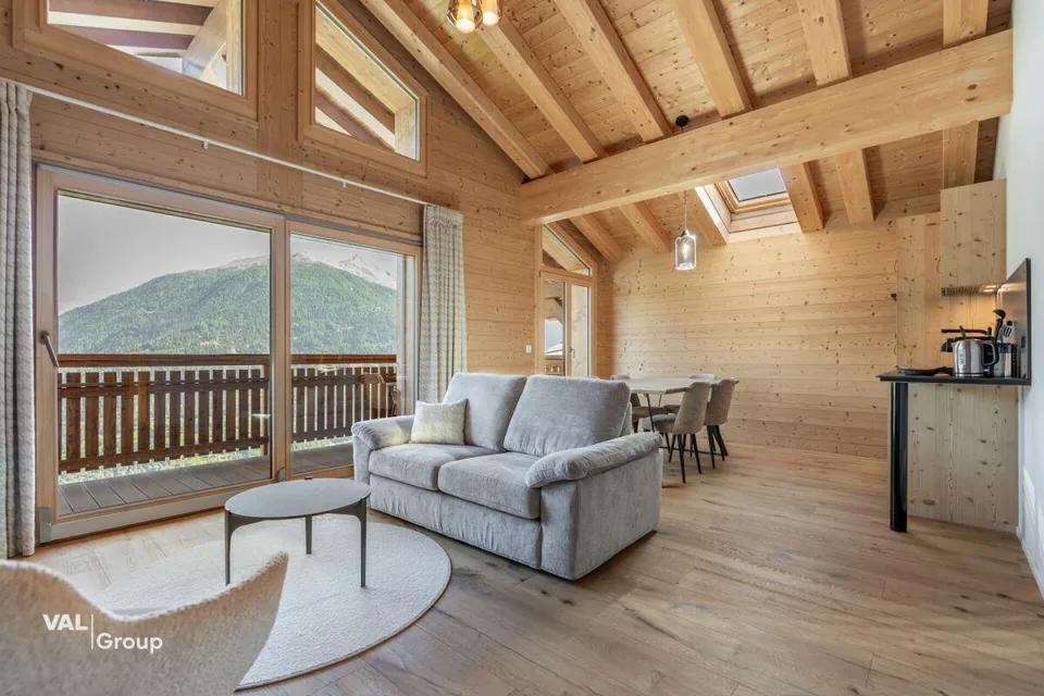 Penthouse 4.5 Zimmer Ski-in/Ski-out im Herzen der 4 Täler – Foto 4 von 21