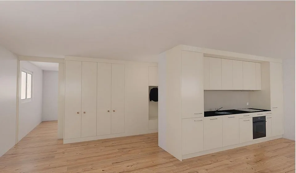 neu sanierte Single-Wohnung im Zentrum – Foto 2 von 3