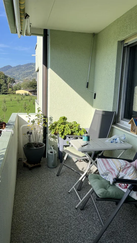 3.5 Zimmer Wohnung an ruhiger Lage mit toller Aussicht in Balgach – photo 6 sur 12