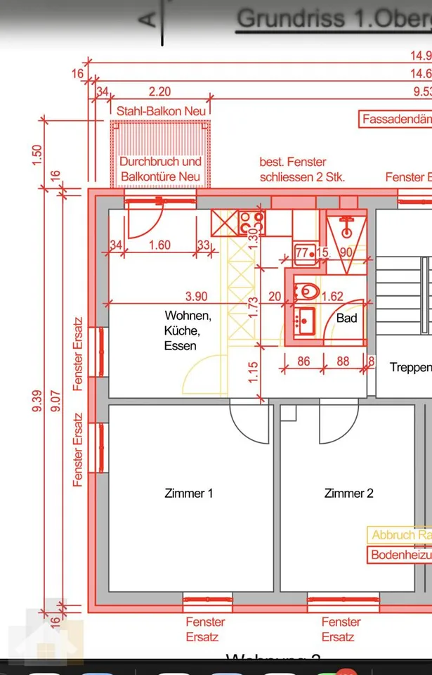 NEUE TOP MODERNE WOHNUNG AN ZENTRALER LAGE – Foto 7 von 7