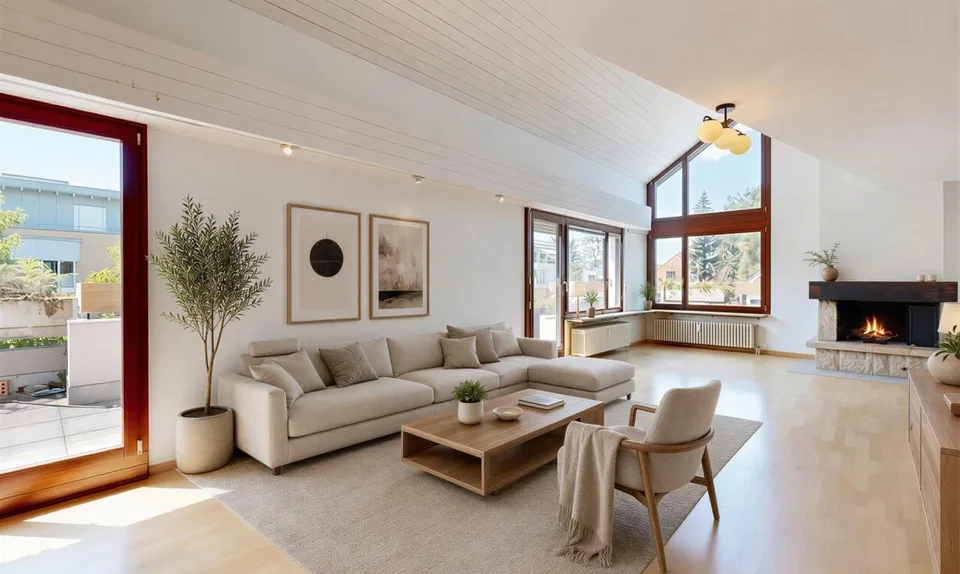 Maisonette Attica Spaziosa con Terrazza Circostante a Riehen – foto 3 di 13