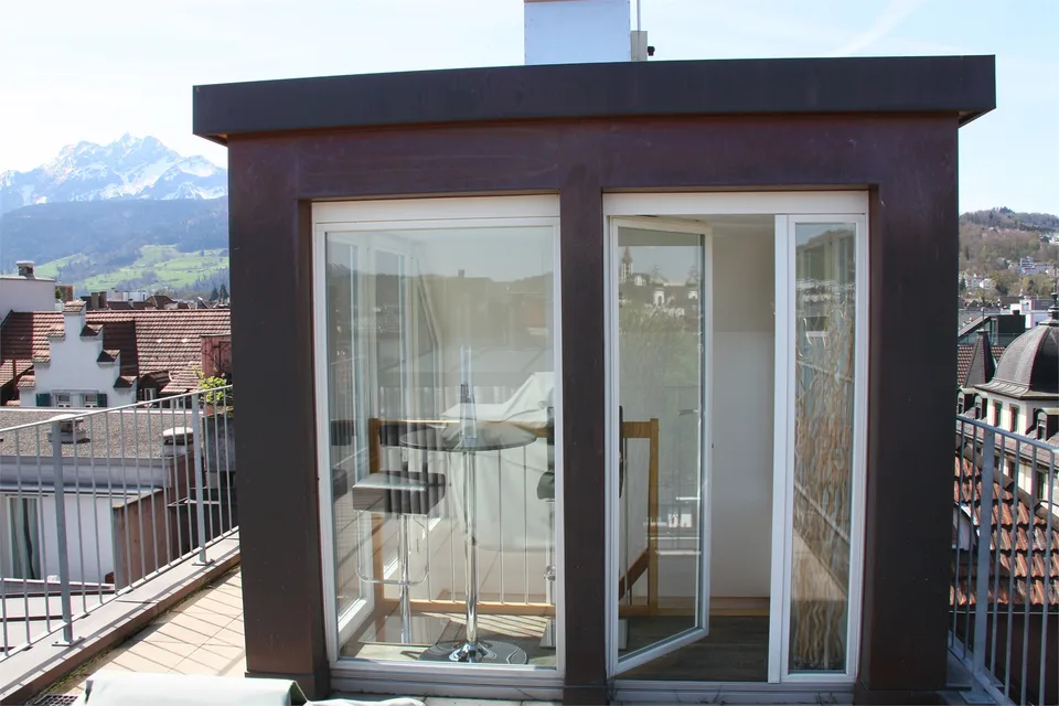 1 camera appartamento mansardato con terrazza sul tetto – foto 10 di 10