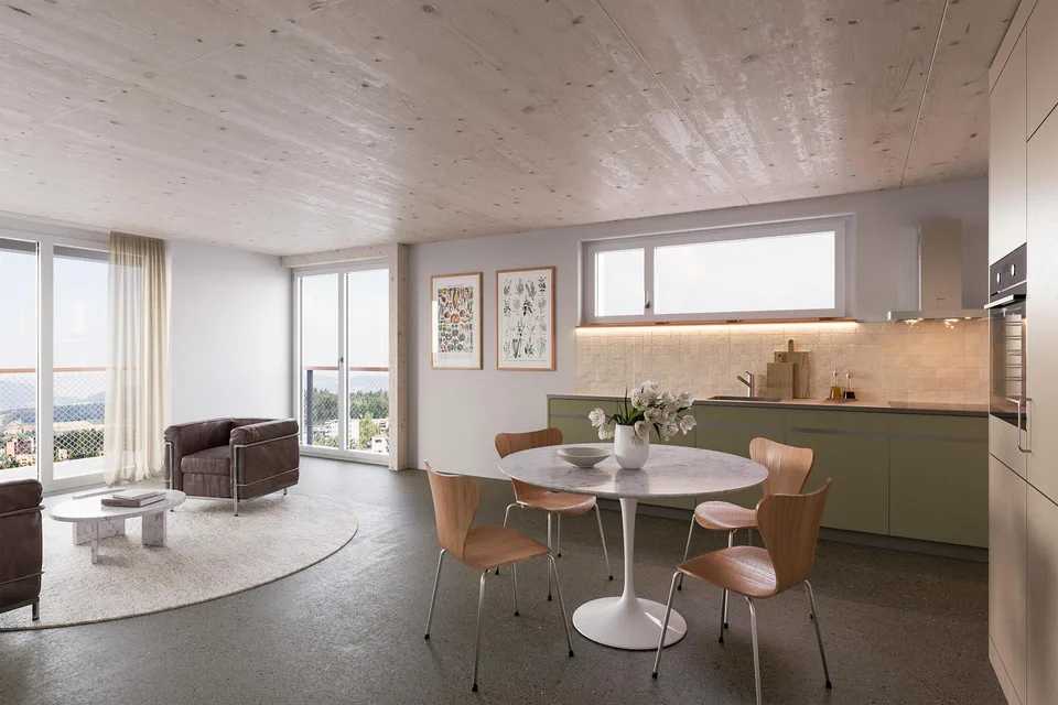 4.5-Zimmer-Maisonette mit Raum für mehr – Foto 2 von 3