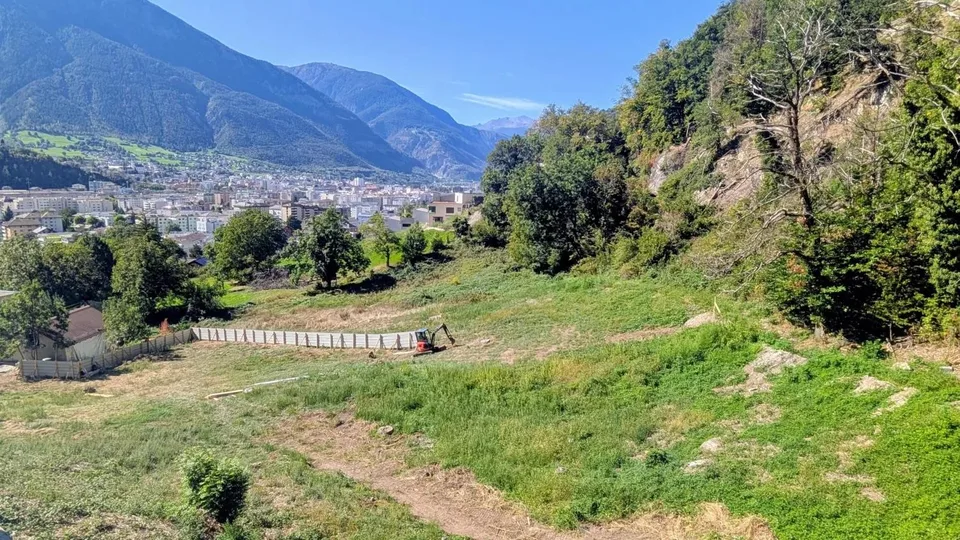 Gesuchtes Bauland über dem Rhonetal in Naters – photo 2 sur 8