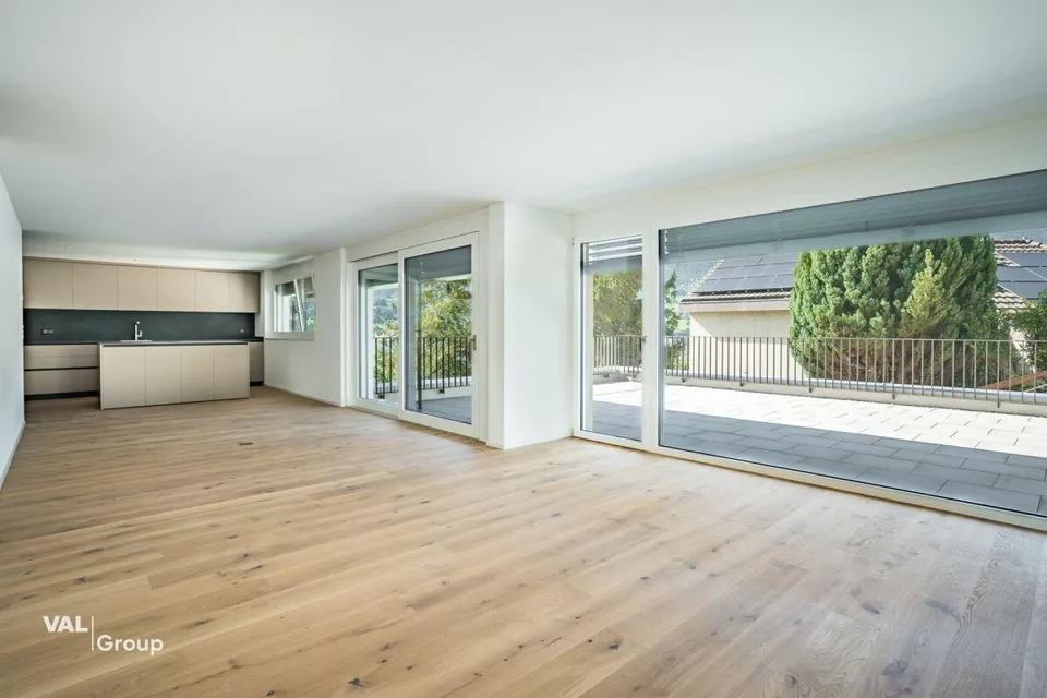 4.5-Zimmer-Wohnung mit grossem Wohnbereich und eigenem Gartenanteil - A 2.1 – Foto 2 von 19