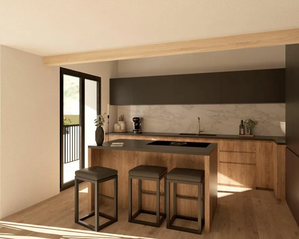 Primavera a Saas-Grund. Nuovo appartamento di 4,5 locali, residenza secondaria classica senza obbligo di locazione. – foto 6 di 20