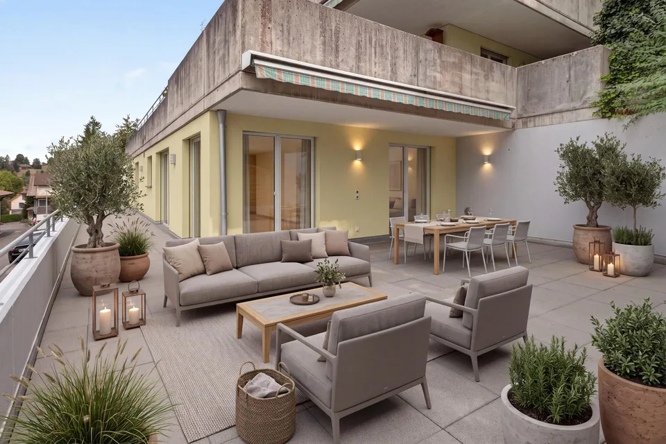 Privatsphäre, viel Aussenraum und eine wunderschöne Aussicht – Ihr ... – foto 3 di 9