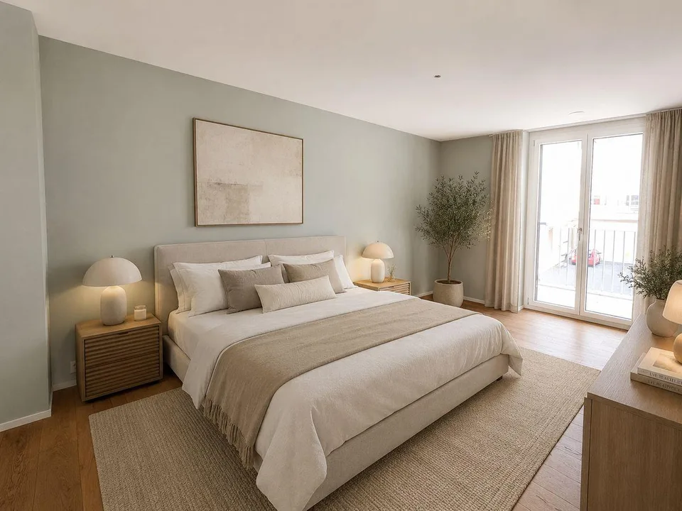 Traumhafte 3.5 Zimmer-Wohnung im ersten Stock mit Aussicht – photo 3 sur 7