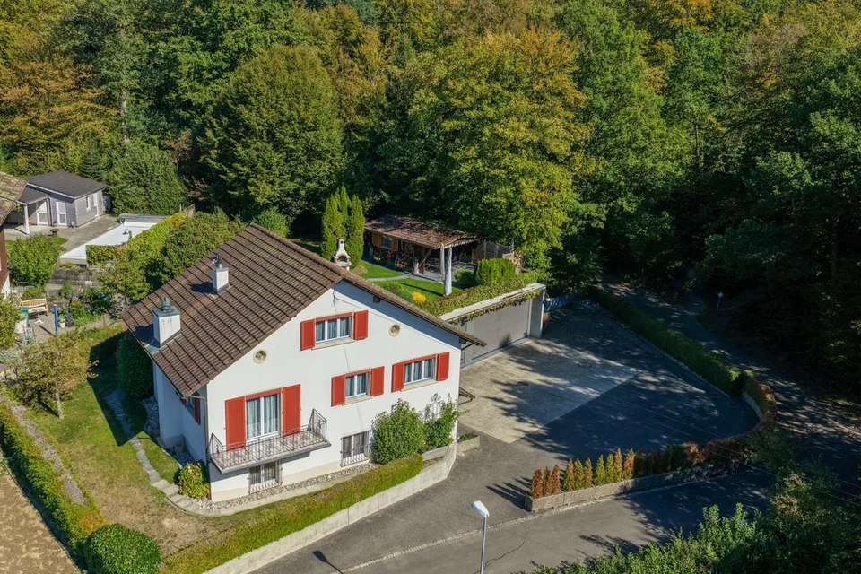 Casa situata in mezzo al verde con giardino di alta qualità e 2 grandi garage – foto 22 di 22