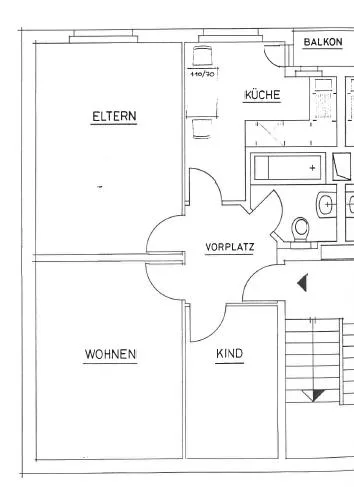 Befristete 3-ZWG im 3.OG, in 8048 Zürich bis 31.03.2027 zu vermieten – photo 7 sur 7