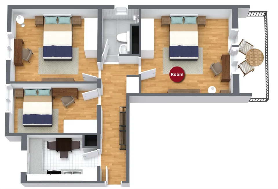 Room in a shared flat – Foto 9 von 15