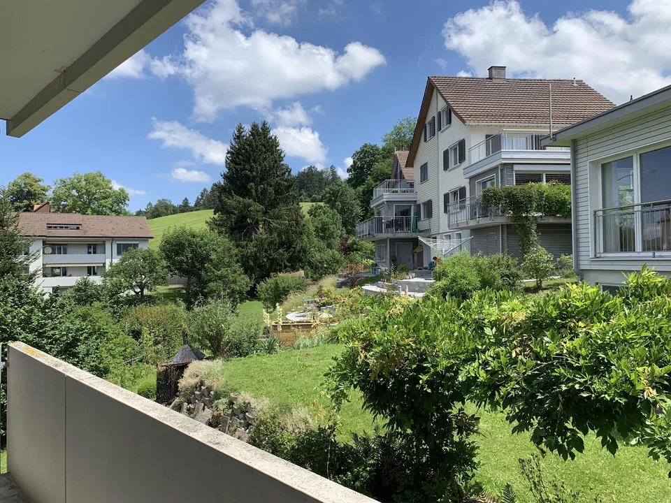 Frisch sanierte 3.5 Zimmer Wohnung mit Blick ins Grüne – Foto 12 von 13