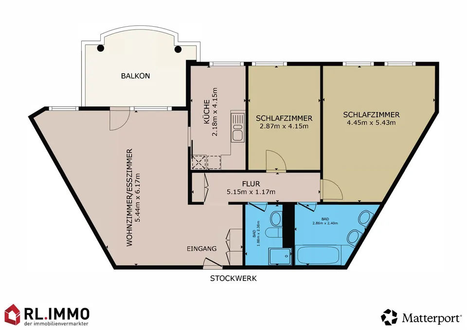 3.5 Zimmer Wohnung mit Potenzial an bevorzugter Lage – foto 9 di 11