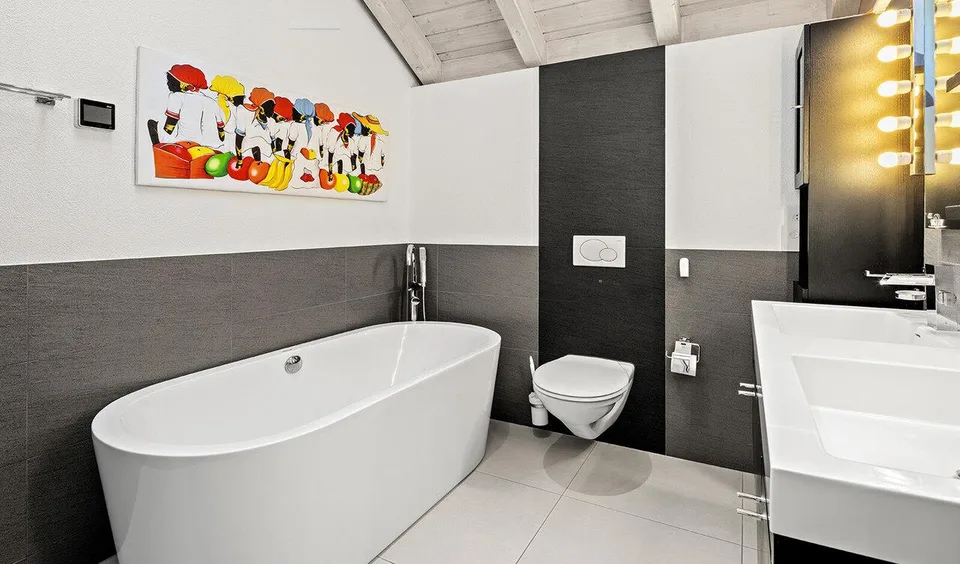 Maison individuelle : Appartement, piscine chauffée, terrain de 1'155 m² – photo 5 sur 7