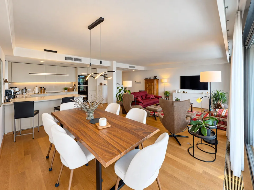 Ampio appartamento 4.5 locali vista lago a Paradiso – photo 2 sur 10