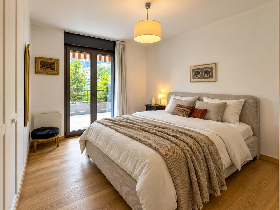 Ampio appartamento 4.5 locali vista lago a Paradiso – photo 4 sur 10