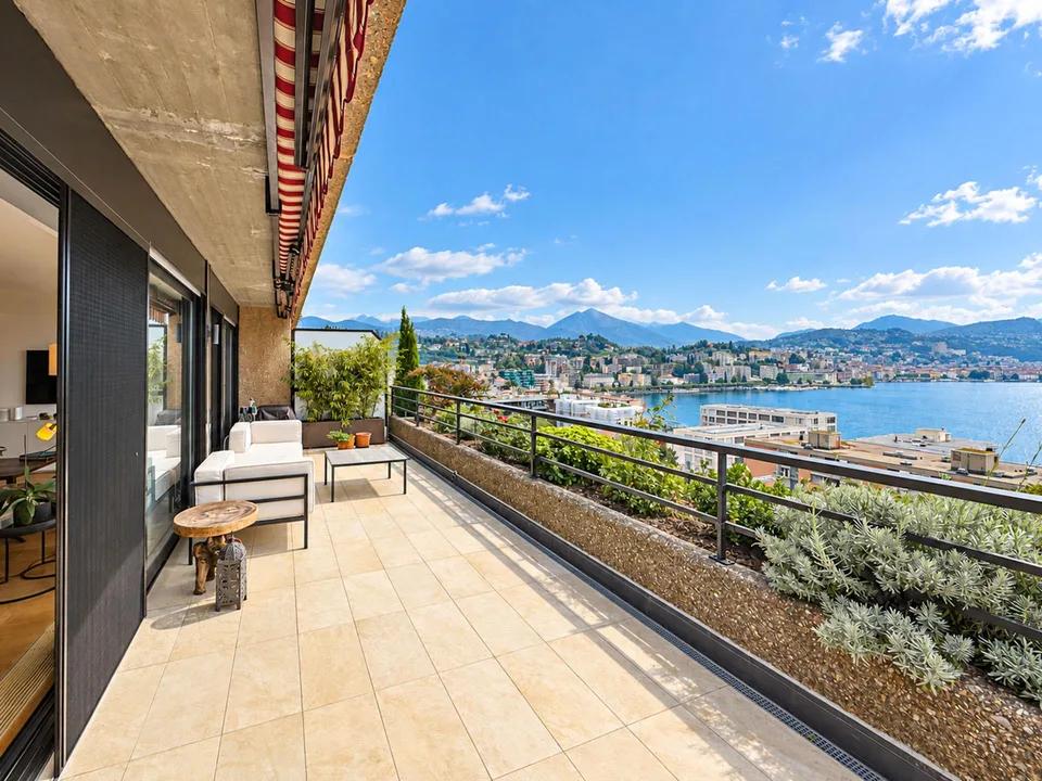 Ampio appartamento 4.5 locali vista lago a Paradiso – photo 7 sur 10