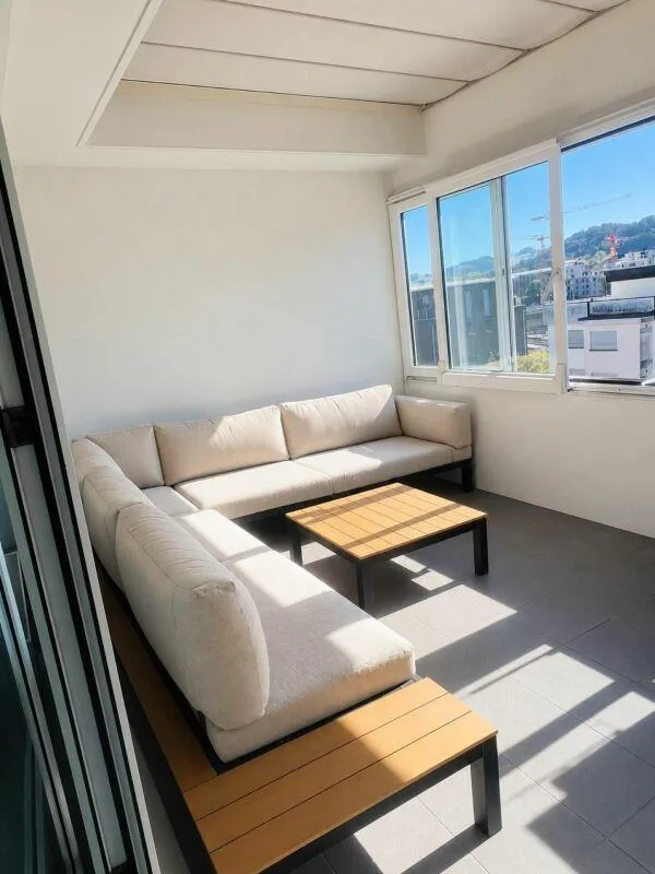 3.5-Zimmerwohnung mit verglasten Balkon – photo 10 sur 10