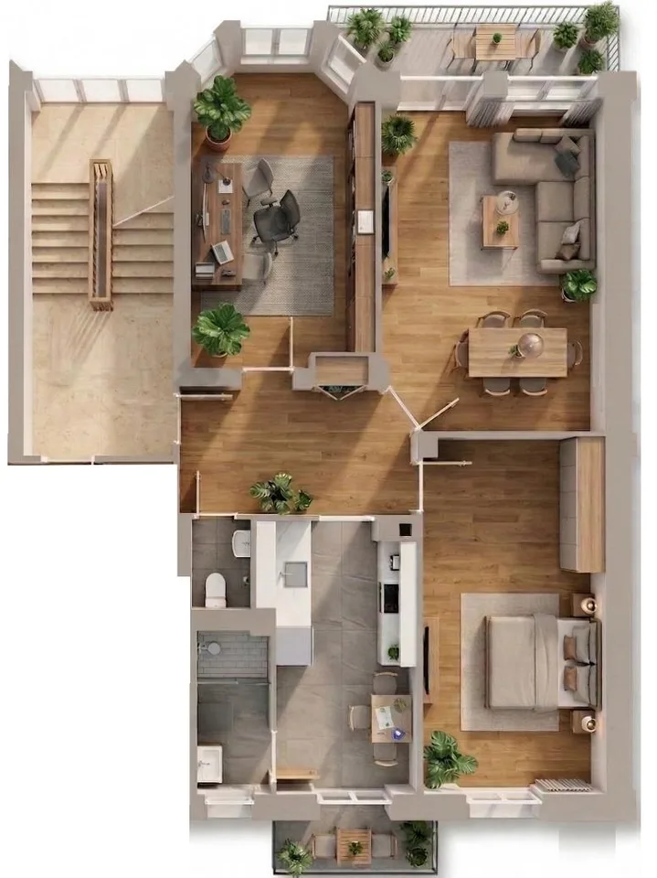 Zentrale 3.5-Zimmer-Stadtwohnungen im Seefeld – photo 9 of 10
