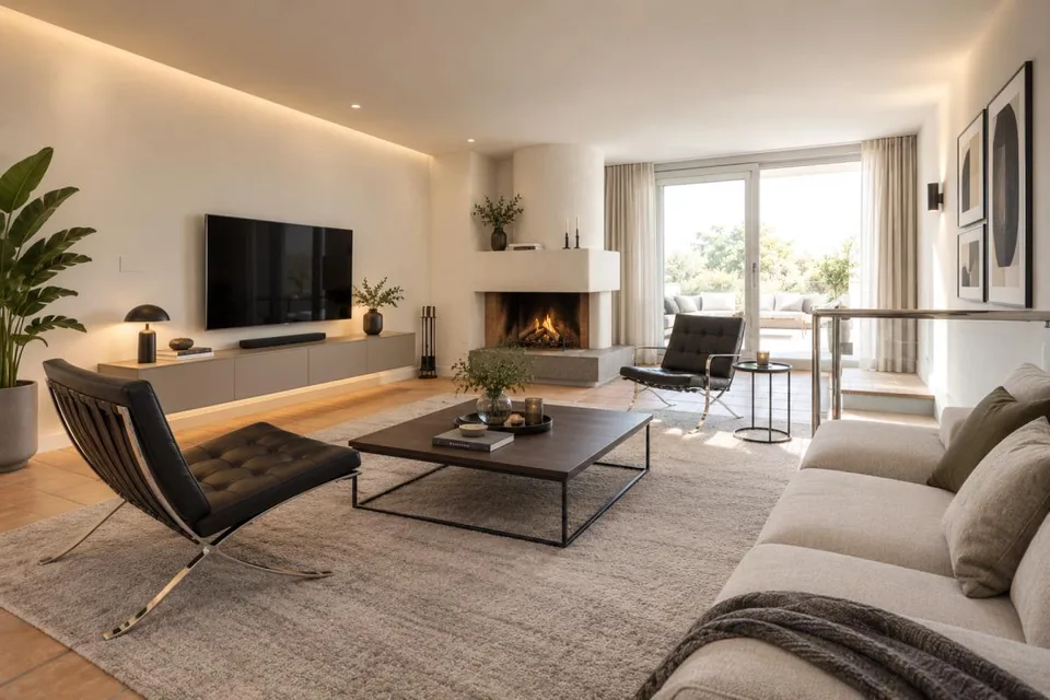 5.5 Zimmer Maisonette-Wohnung mit Traumaussicht, Aussenpool und Ten... – Foto 8 von 16