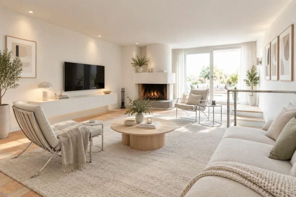 5.5 Zimmer Maisonette-Wohnung mit Traumaussicht, Aussenpool und Ten... – Foto 2 von 16