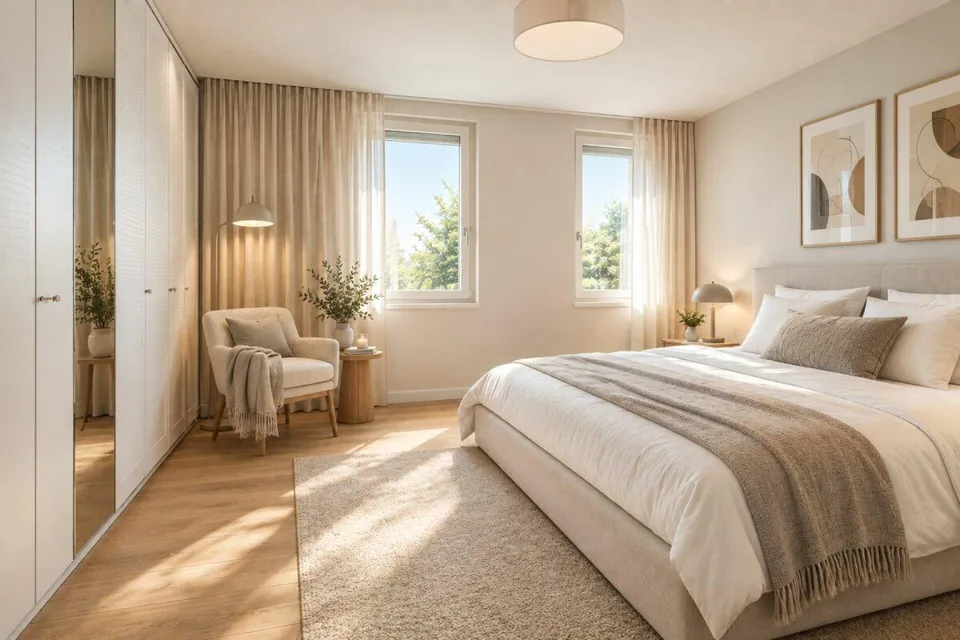 5.5 Zimmer Maisonette-Wohnung mit Traumaussicht, Aussenpool und Ten... – Foto 7 von 16